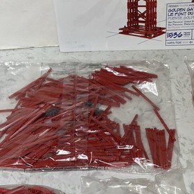 K'NEX Architecture Golden Gate Bridge Building Set 1536 Pieces New Open Box