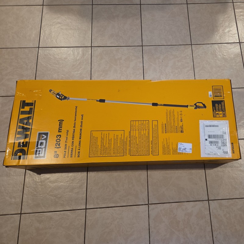 Dewalt 20V MAX XR 8-Inch Brushless Cordless Pole Saw, Tool Only