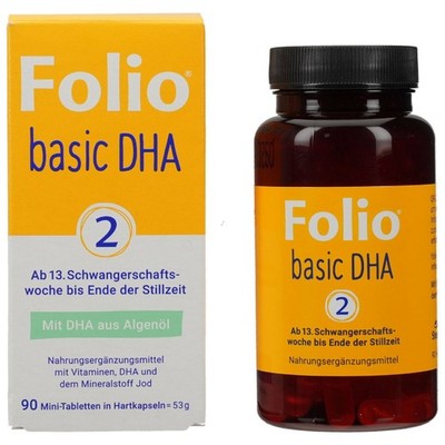 FOLIO 2 basic DHA Hartkapseln 90 Stück PZN 18889706