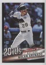 2020 Topps Update Decades Best Batters Black 200/299 Nolan Arenado #DB-78 b4d