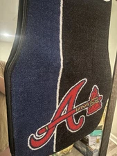 Fanmats Team Promark MLB Atlanta Braves Car Truck Folding Floor Mats NEW