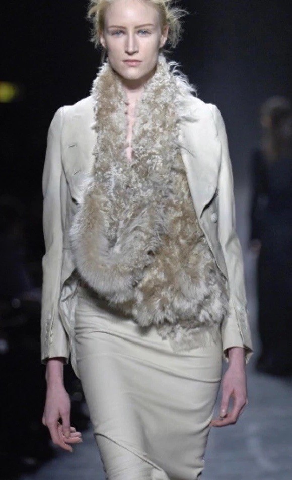 F/W06 Ann Demeulemeester Fur Scarf/Vest