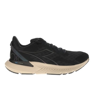 diadora Mythos Blushield Volo 3 Hip Running  Mens Black Sneakers Athletic Shoes
