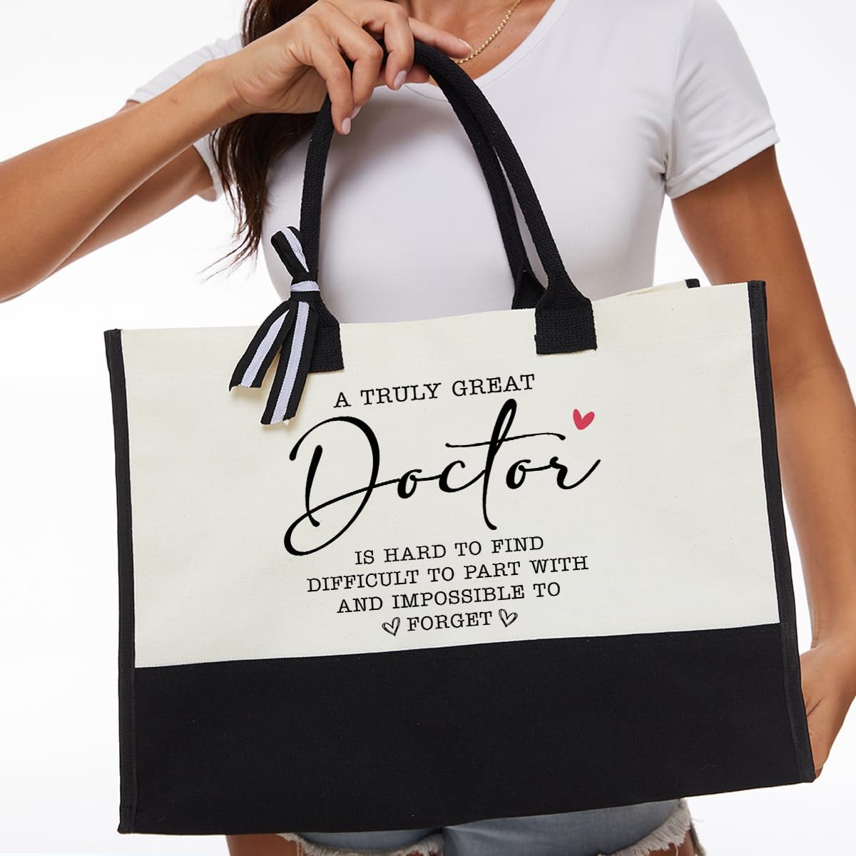 AASRR Doctor Tote Bag - Appreciation Gifts for Female Doctor - Thank You, Chr...
