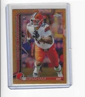 2025 Topps Chrome Football Football Leather Gold Refractor Mason Graham #302