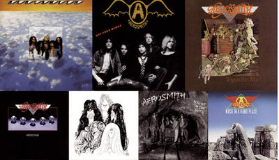 Aerosmith 7 titles Japan paper jacket SHM-CD reissue w/bonus