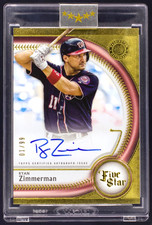 2025 Topps Five Star Auto Ryan Zimmerman #FSA-RZ Mr National First on Print 1/99