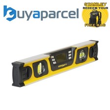 Stanley FatMax Magnetic Digital Level 3 Vial LCD Display 60cm STA042065 0-42-065