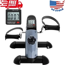 Mini Exercise Bike, Under Desk Bike Pedal Exerciser Portable Foot Cycl...