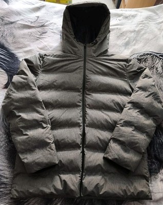PRIMARK BRANDNEU WINTERSTEPPJACKE 48/50 GRAU MELIERT B66,5 CM PARKA OHNE ETIKETT