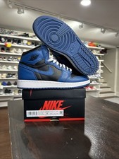 Size 6Y - Nike Air Jordan 1 Retro High OG GS Marina Blue '575441-404' GS USED 