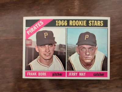 1966 Topps - 1966 Rookie Stars Jerry May, Frank Bork #123