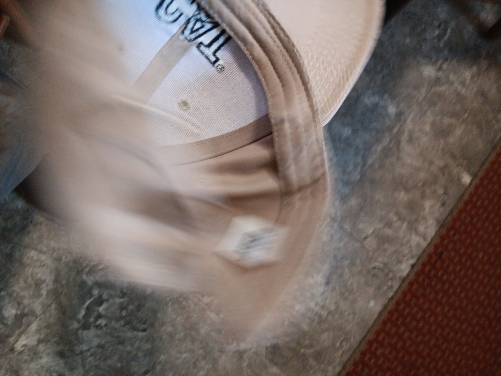 CAT  Adjustable baseball Cap hat  logo cap Vtg Vg… - image 4