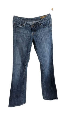 VTG Seven7 for All Mankind Low Rise Bootcut Jeans Y2K Sz 29 USA 32 Inseam