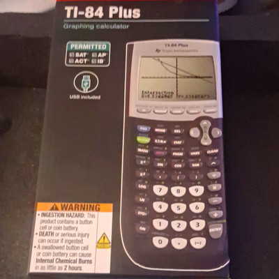 NEW! Texas Instruments TI-84 Plus USB Handheld Graphing Calculator