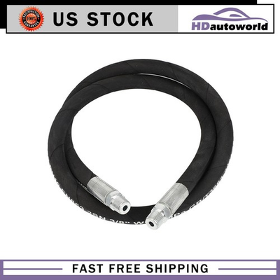 #ad 4000PSI Pressure Washer Whip Hose Swivel 4 FT 3 8 NPT Solid M22 Female $15.32