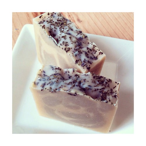 Wholesale Organic soap Loaf {MILK & BASIL} Shea Butter Soap~ W/ Cocoa Butter