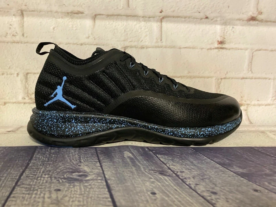 Nike Air Jordan Trainer Prime XII talla 12 Retro Negro Universidad Azul Nubuck Bebé Foto 2 de 4