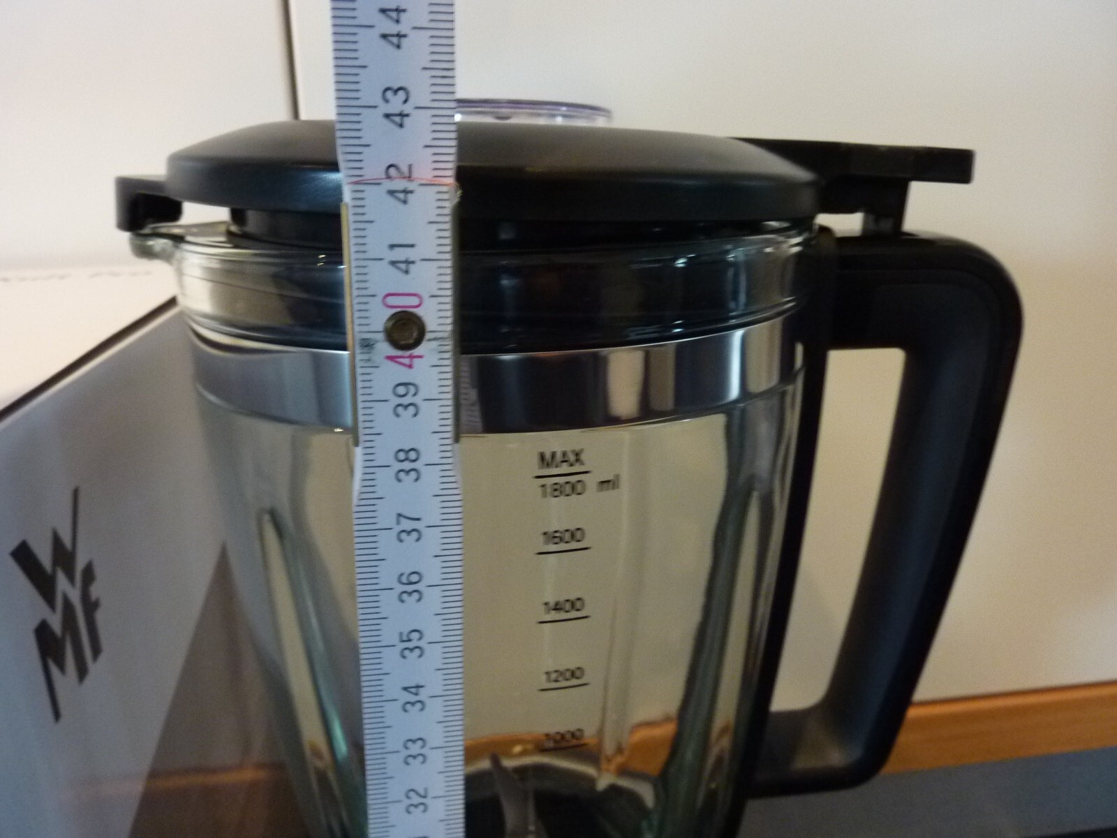 WMF Mixer Kult Pro 1400W 1,8 Liter Glaskrug Standmixer 04.1651.0011