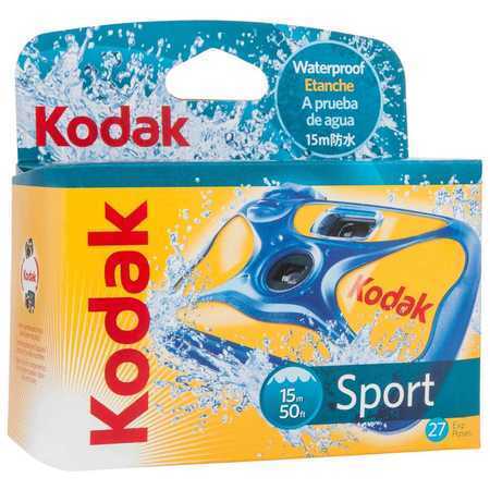 Kodak Water & Sport Disposable One Time Single Use 35mm Film Camera - Picture 1 of 2