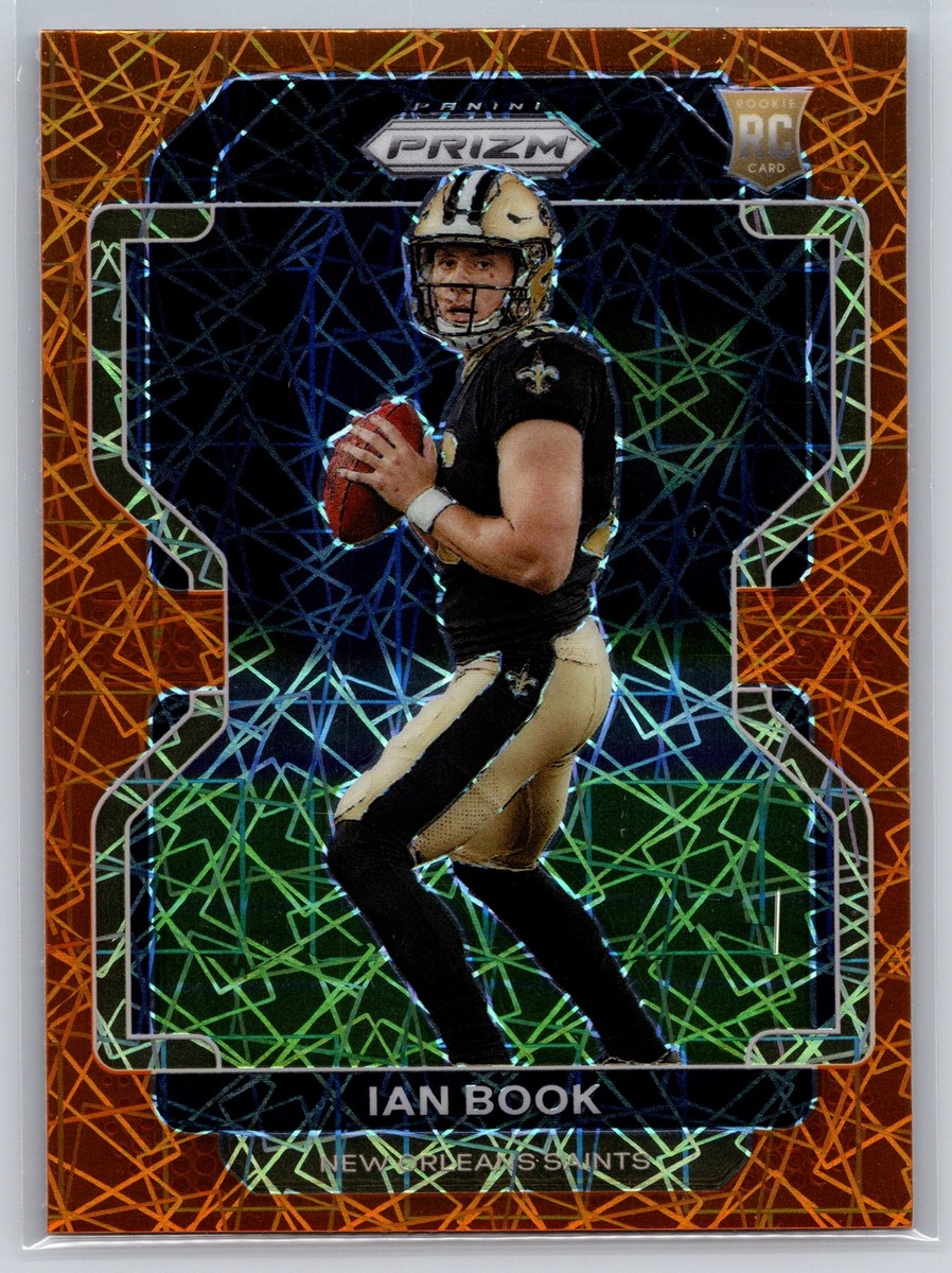 2021 Panini Prizm #357 Ian Book Orange Lazer Rookie | eBay