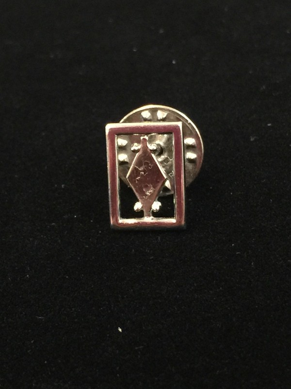 Vintage Men's SWANK Sterling Silver Tie Tack Pin