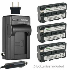 Kastar Battery and Normal Charger Kit for Sony NP-F570 NP-F550 NP-F530 NP-F330