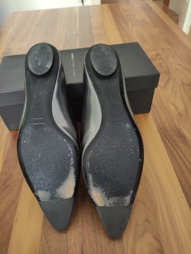 Marc Jacobs Ballerina grau-metallic Gr 40 (39,5) Kaum getragen Makellos Toll! - Bild 5 von 5