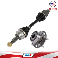 For Chevrolet Equinox GMC Terrain 2.4L Front RH CV Axle Shaft& Wheel Hub Bearing