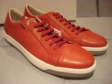 GEOX RESPIRA MEN'S U RICKY A RED U72W1A SHOES SIZE 11 - BRAND NEW