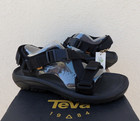 TEVA BLACK HURRICANE VERGE STRAPPY SPORT WATER SANDALS, MEN US 13/ EUR 47 ~NEW