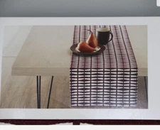 Bed Bath&Beyond Studio 3B Ikat Zinfandel Table Runner 72” x 14”.