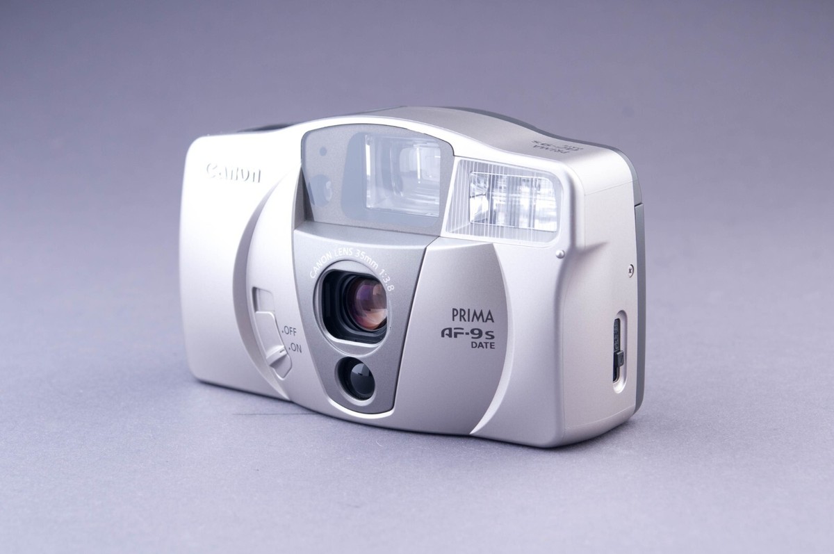 Canon AF-9s Date 35mm Point&Shoot Film Camera BOX | eBay