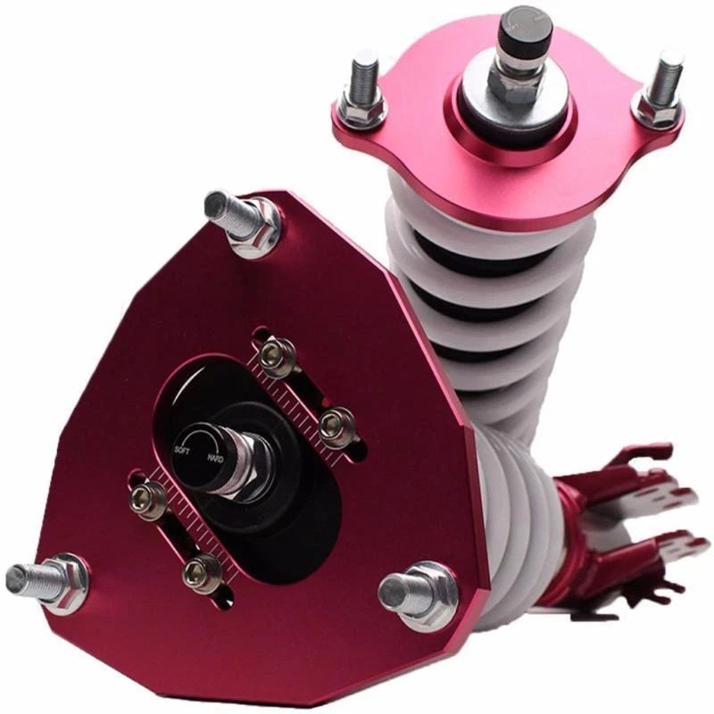 GSP MONOSS COILOVER DAMPER KIT FOR 97-01 MITSUBISHI MIRAGE w/ CAMBER PLATES Foto 2 de 4