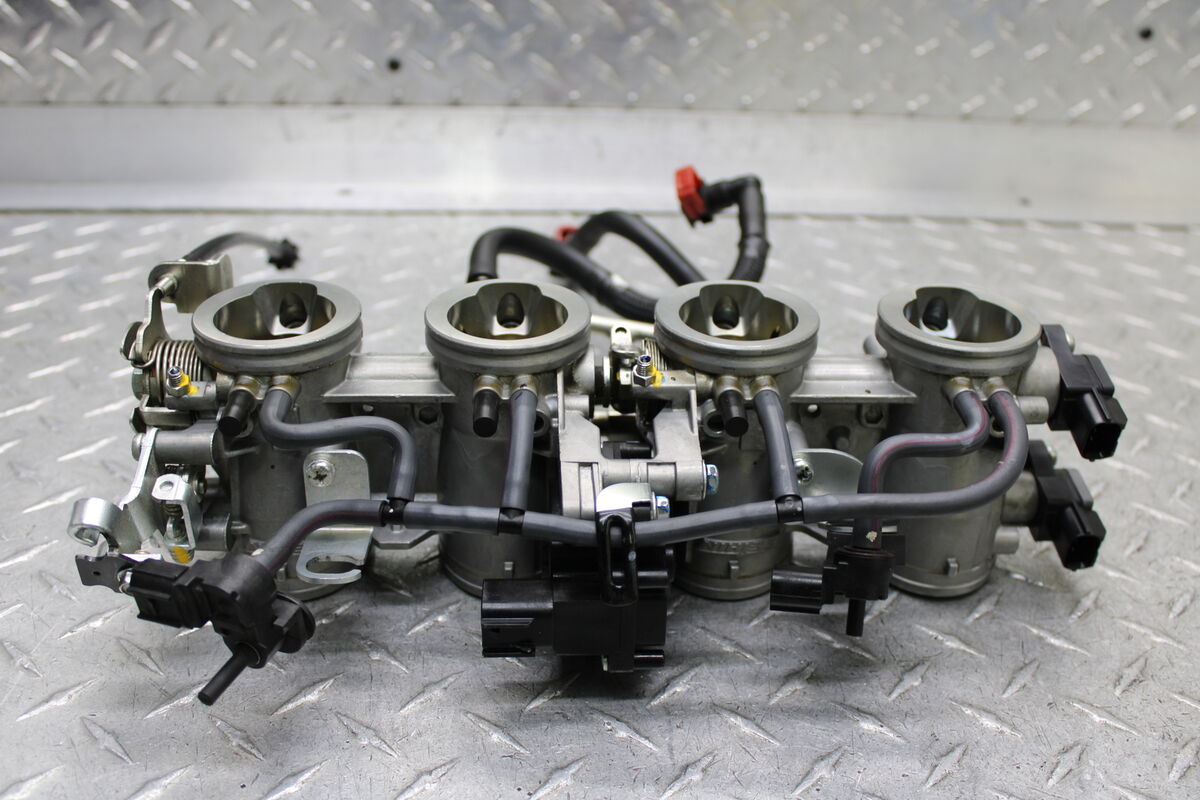 2012 KAWASAKI NINJA ZX6R ZX600R THROTTLE BODIES 16163-0128 2012 KAWASAKI NINJA ZX6R ZX600R THROTTLE BODIES 16163-0128