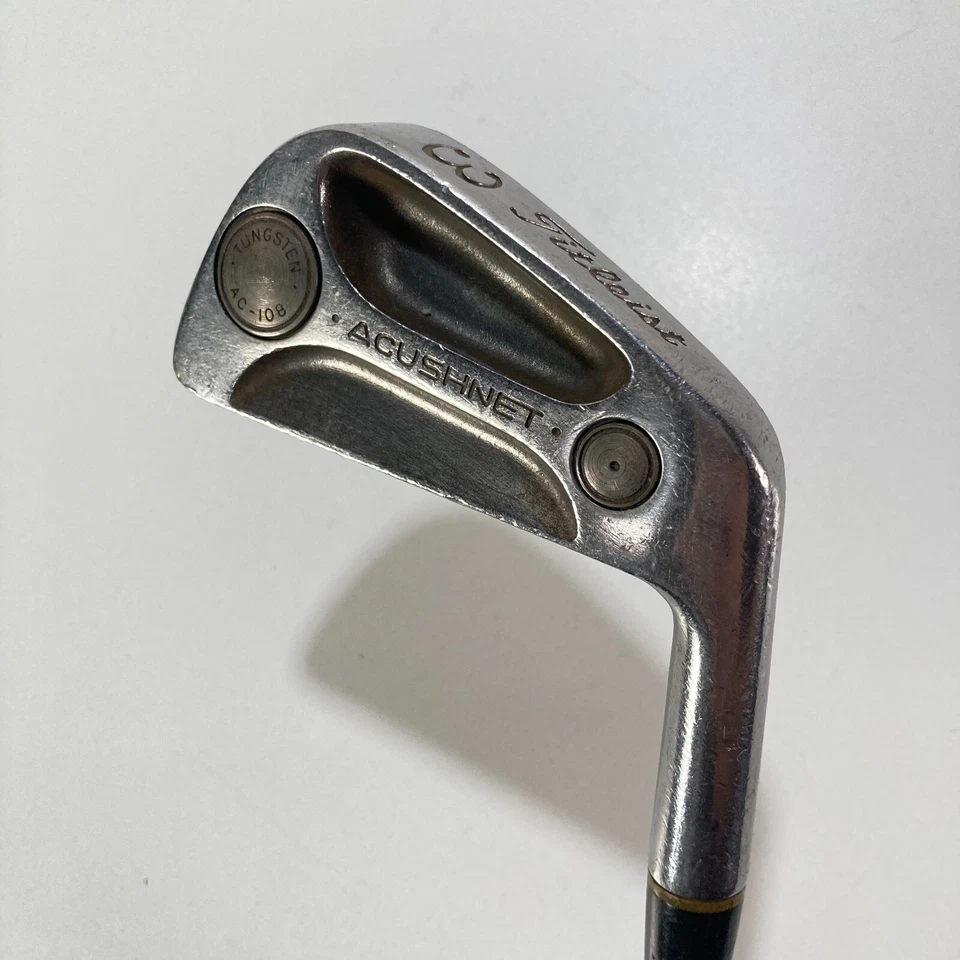 Titleist Acushnet Tungsten Single 3 Iron Steel Stiff Shaft Mens 38.5 inch - Image 2 of 4