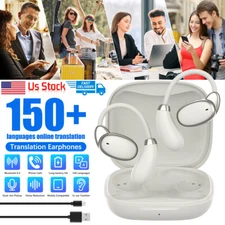 150 Language Translator Earbuds Wireless Bluetooth 5.4 Two Way Translator Device