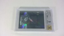 Ronnie Lott 2015 Topps Diamond Blue Ink Vet On Card Auto Numbered 2/5 Beckett 9