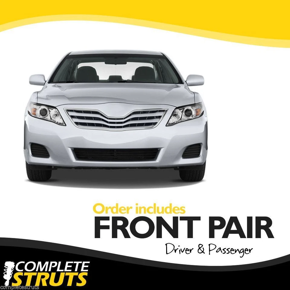 2007-2009 Pontiac Torrent Front Complete Struts & Coil Springs w/ Mounts Pair x2 Foto 2 de 4