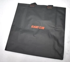 Flight Club Large Size Tote Bag Shopping w 2 Handles Black/Red GCS01-FCL