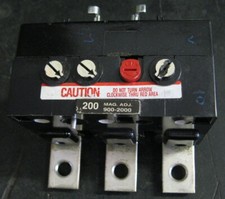 Siemens 200A 3 Pole Trip Unit 900-2000 Mag. Adj.