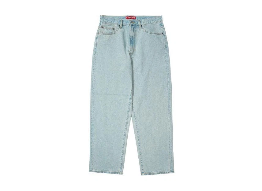 Jean Supreme Baggy léger lavé indigo (25SS)