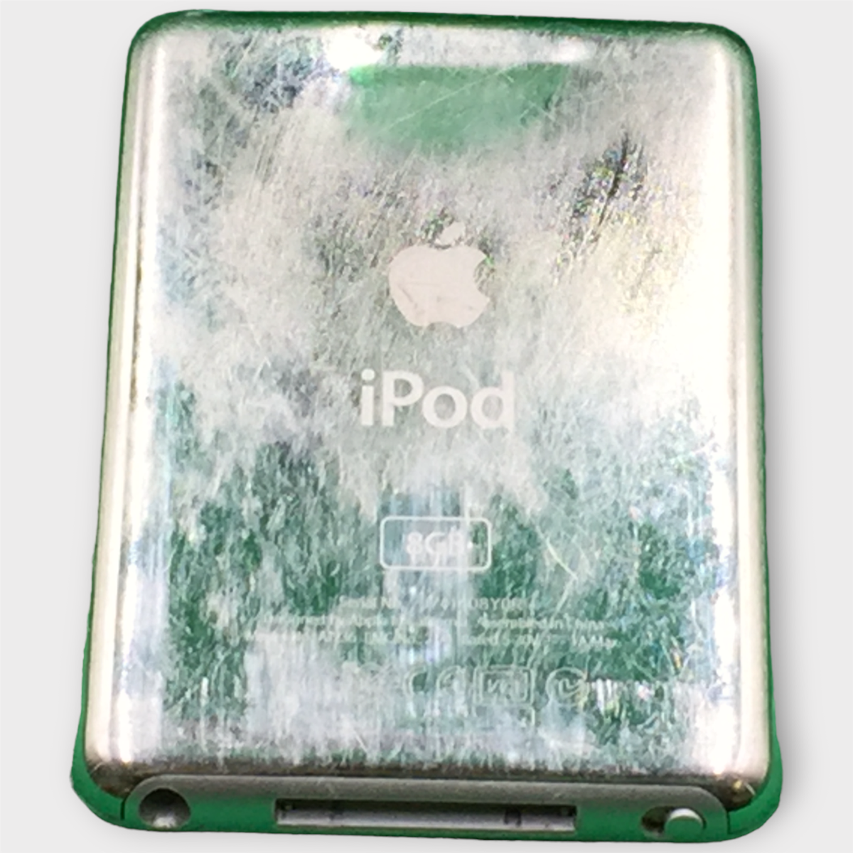 ipod nano 第3世代 8GB A1236 シルバー Apple iPod Nano 3rd Generation 4GB 8GB Silver A1236 MA978LL/A
