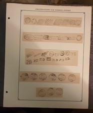 Die Poststempel der SCHWEIZ - die Stempelf&auml;lschungen von Fran&ccedil;ois Fournier !