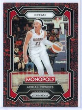 2024 Panini Prizm Monopoly WNBA 48 Aerial Powers Red Classic Icons Parallel