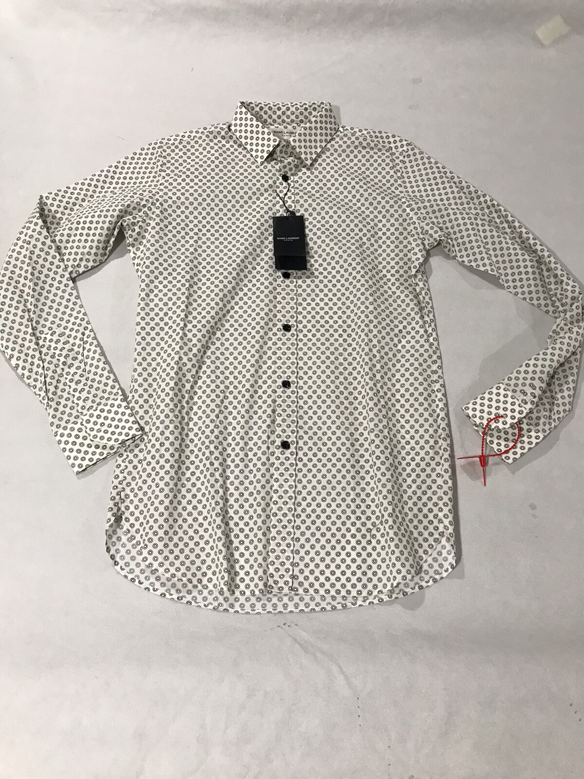 Camicia uomo Saint Laurent Hedi Slimane. 39 15.5.