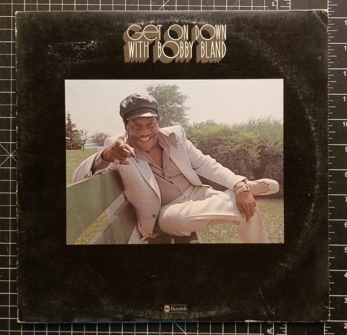 LP レコード　BOBBY BLAND BOBBY BLAND Get On Down With LP 1975 1ST PRESS Vinyl ABCD-895 SOUL