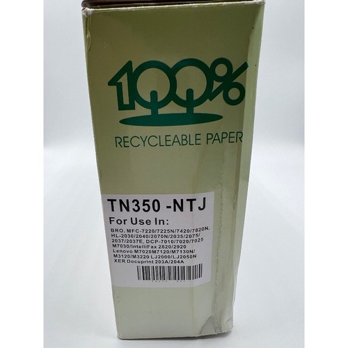 Premium TN350-NTJ Tonerkassette - Kompatibel Brother Drucker - Neu - Bild 3 von 4