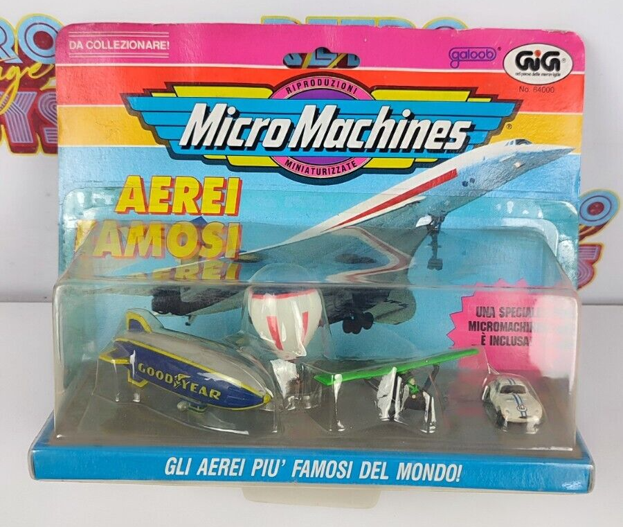 Micromachines GIG Galoob Micro Machines Multi Force Elicottero Apache In Box - Foto 8