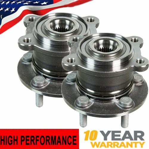 (2) Rear Wheel Bearing Hub for 2013 2014 2015 2016 2017 2019 Ford